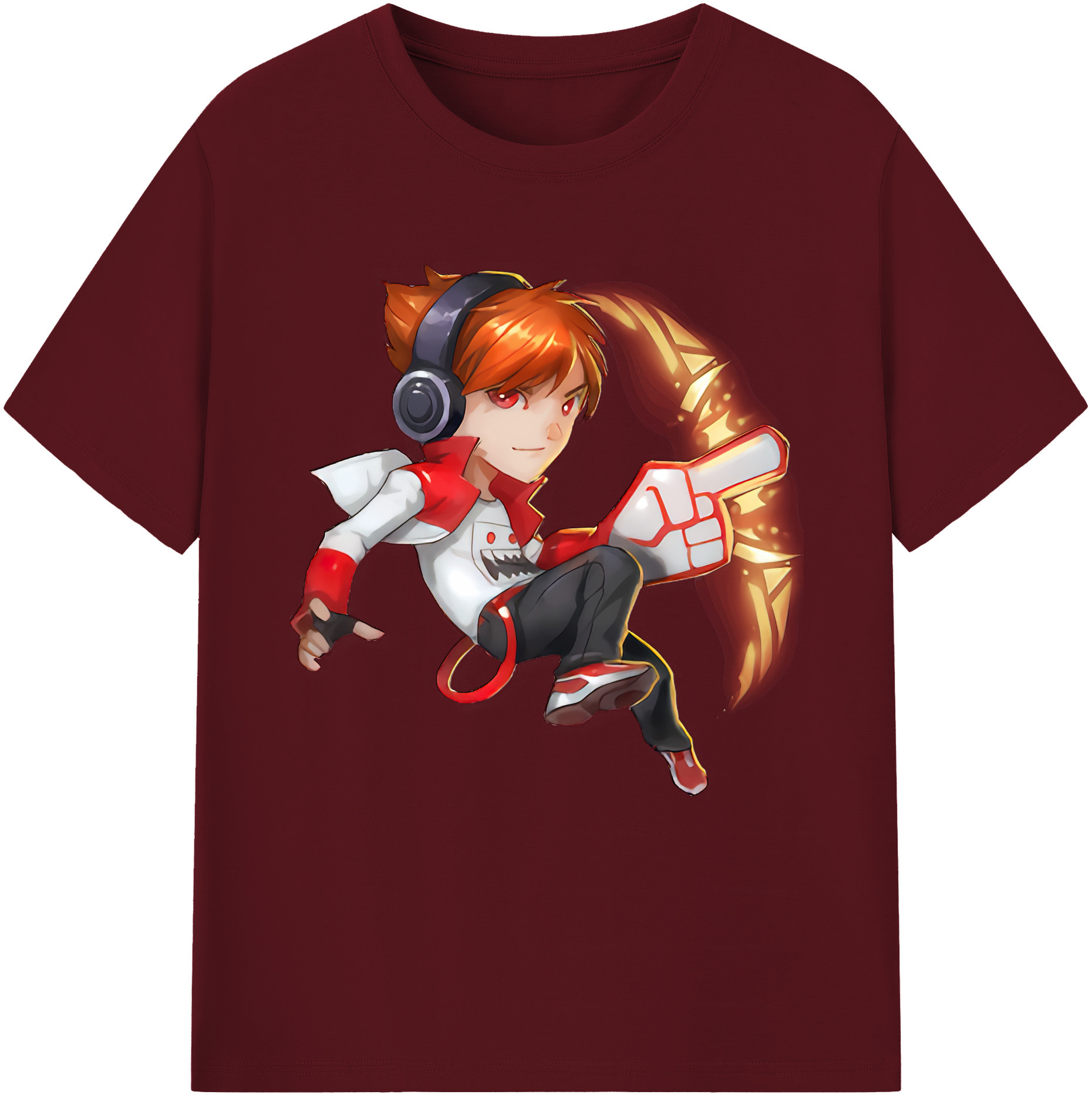 リーグ・オブ・レジェンド League of Legends LOL 綿100％半袖Tシャツ（フロントプリント）
